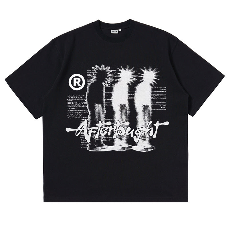 Hip Hop Harajuku Vintage Aesthetic Short Sleeve Tee