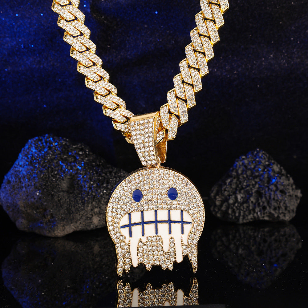 Iced Out Round Face Design