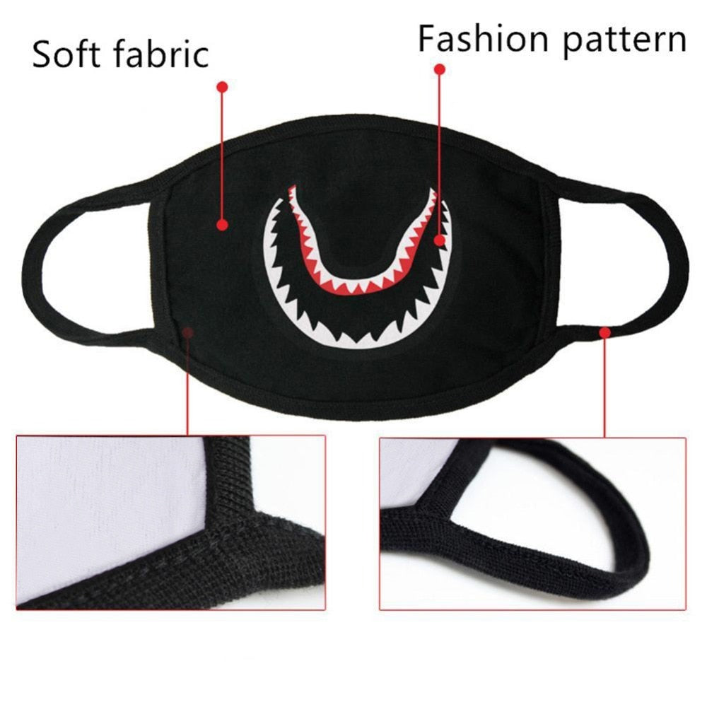 Shark Mask Anti Dust Face Mask - RIGHTOUTFIT