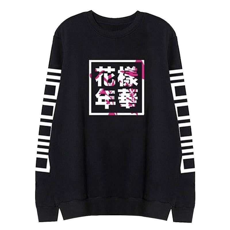 Huation crewneck long sleeve sweatshirt - RIGHTOUTFIT
