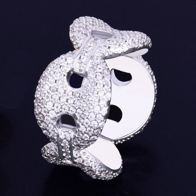 12mm Men's Colorful Charm Ring - RIGHTOUTFIT