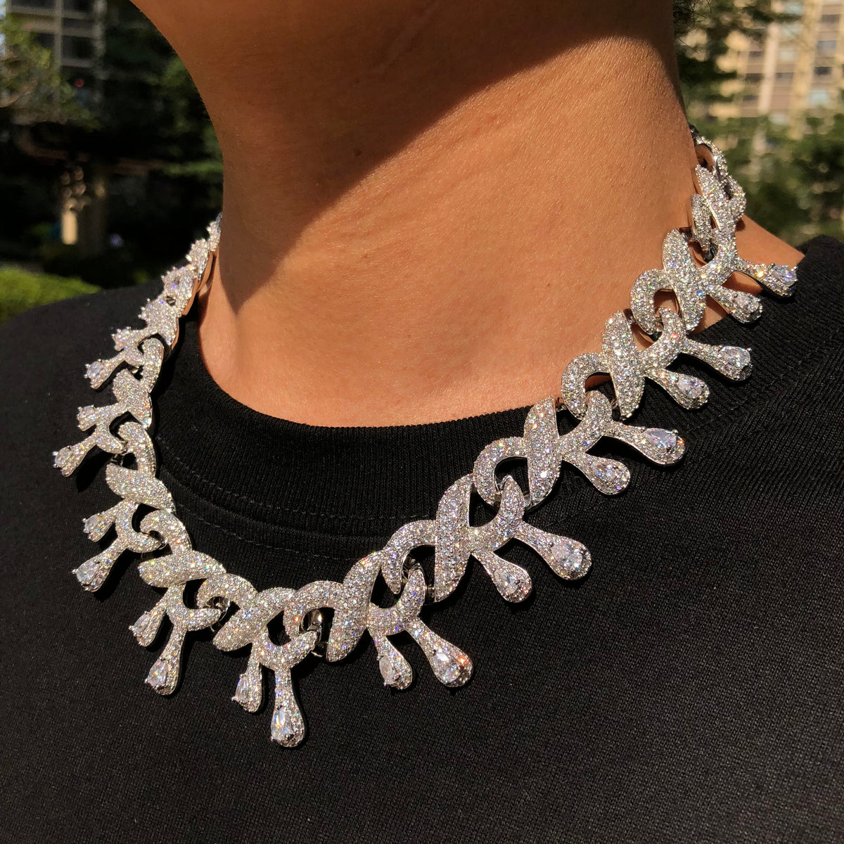 water drop chain - RIGHTOUTFIT