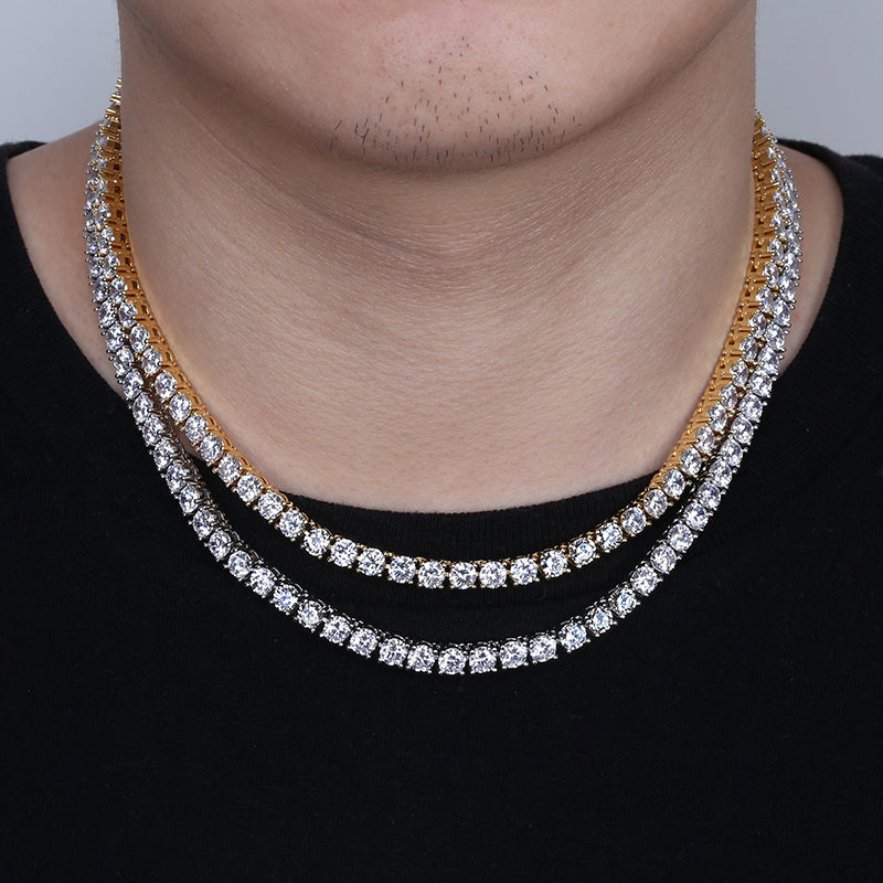 3MM  Iced Out AAA Zircon Tennis Chain - RIGHTOUTFIT