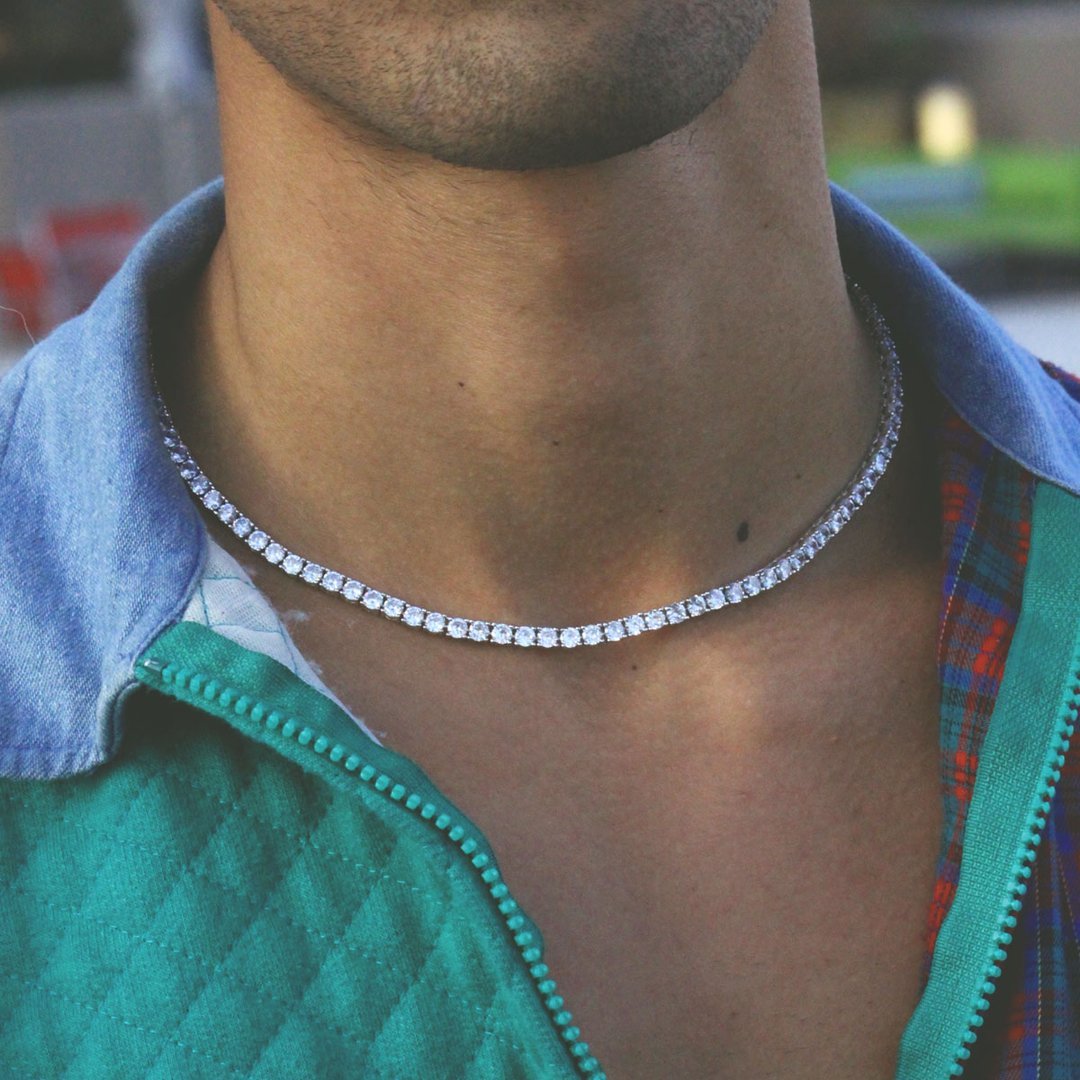 3MM  Iced Out AAA Zircon Tennis Chain - RIGHTOUTFIT