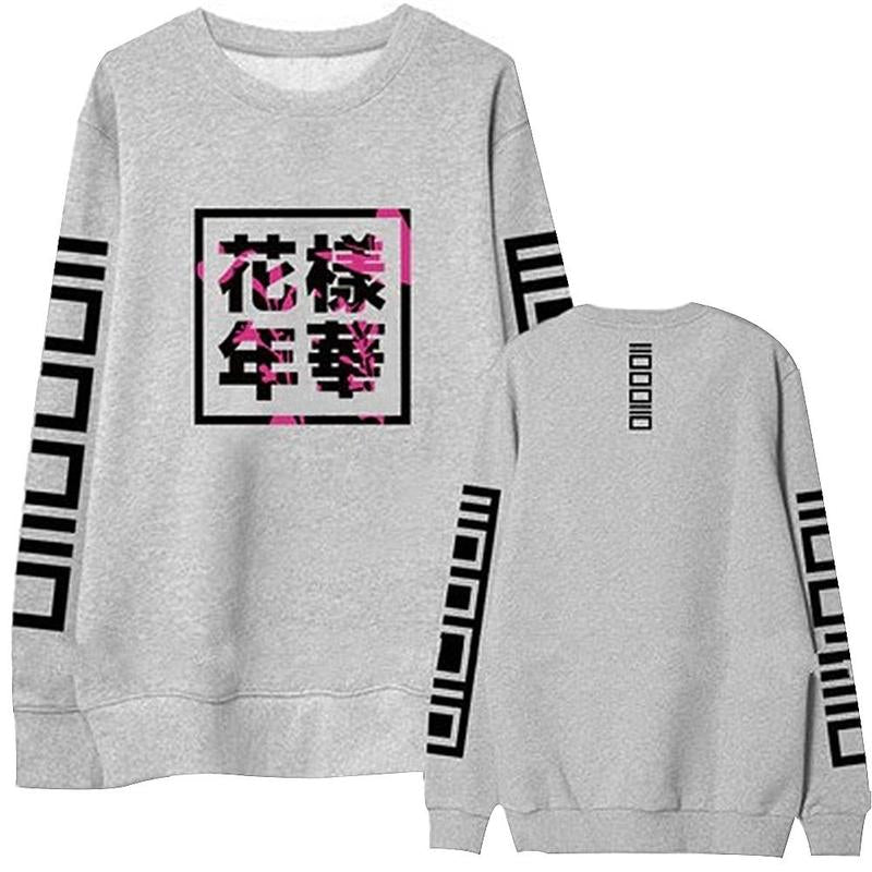Huation crewneck long sleeve sweatshirt - RIGHTOUTFIT