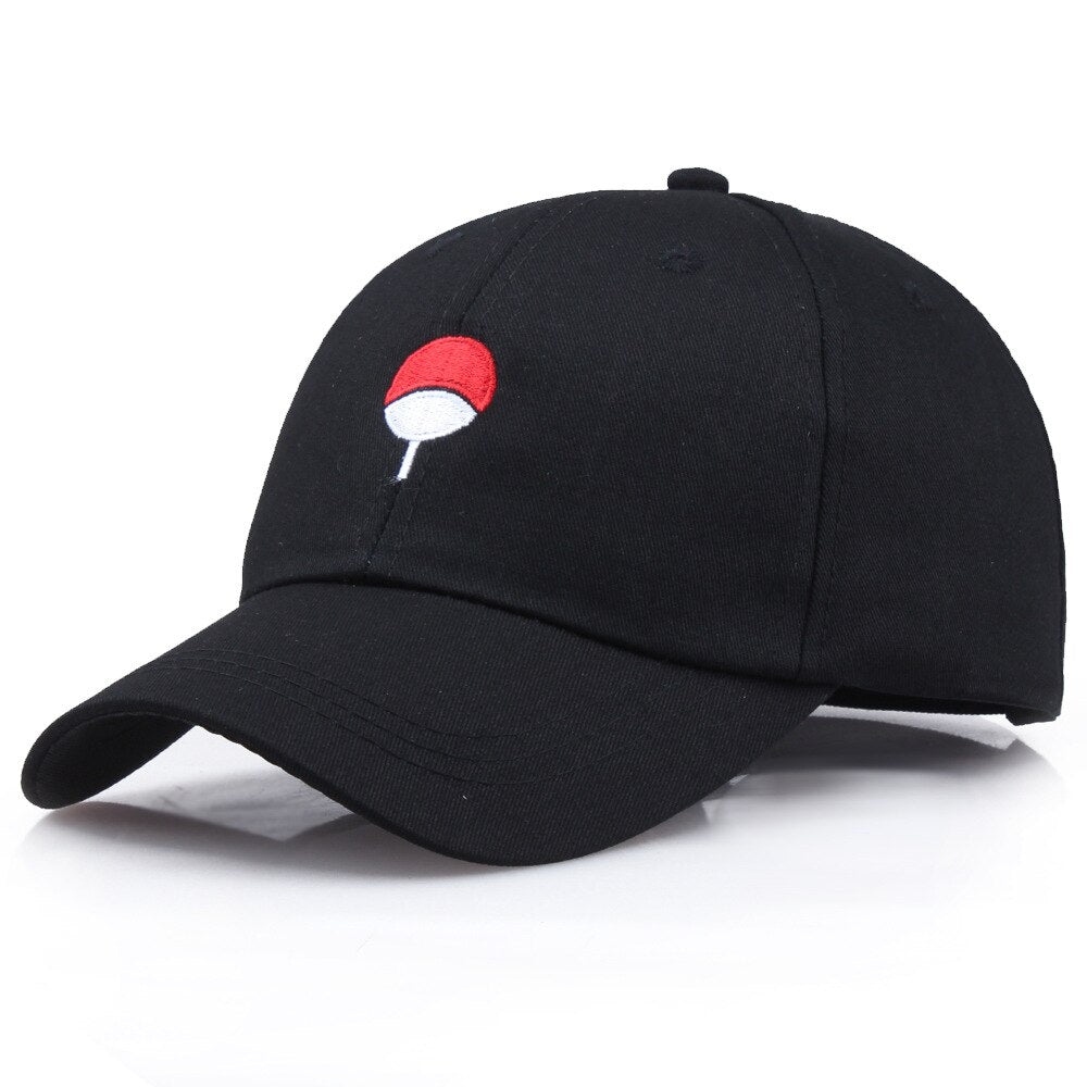 Uchiha Clan Logo Embroidered Baseball Hat - RIGHTOUTFIT