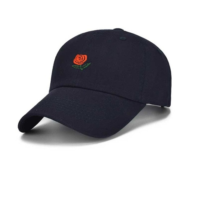 Roses Embroidery hat - RIGHTOUTFIT