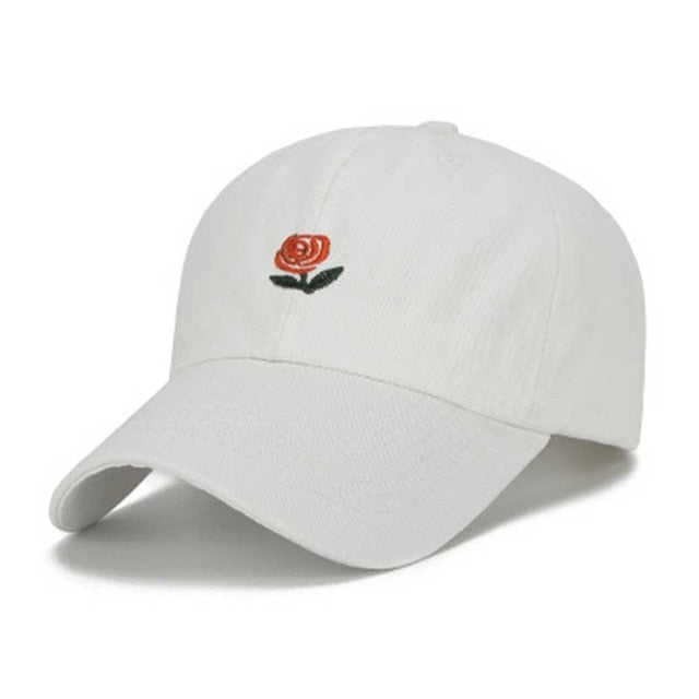 Roses Embroidery hat - RIGHTOUTFIT