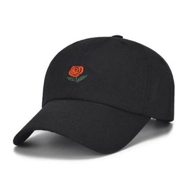 Roses Embroidery hat - RIGHTOUTFIT