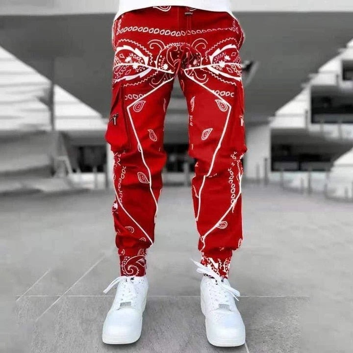 Paisley Oversized Joggers