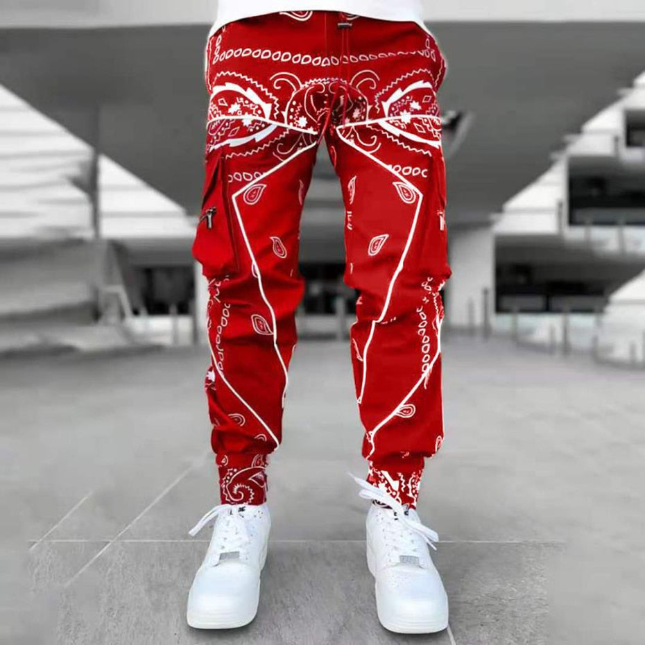Paisley Oversized Joggers