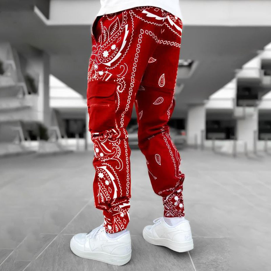 Paisley Oversized Joggers