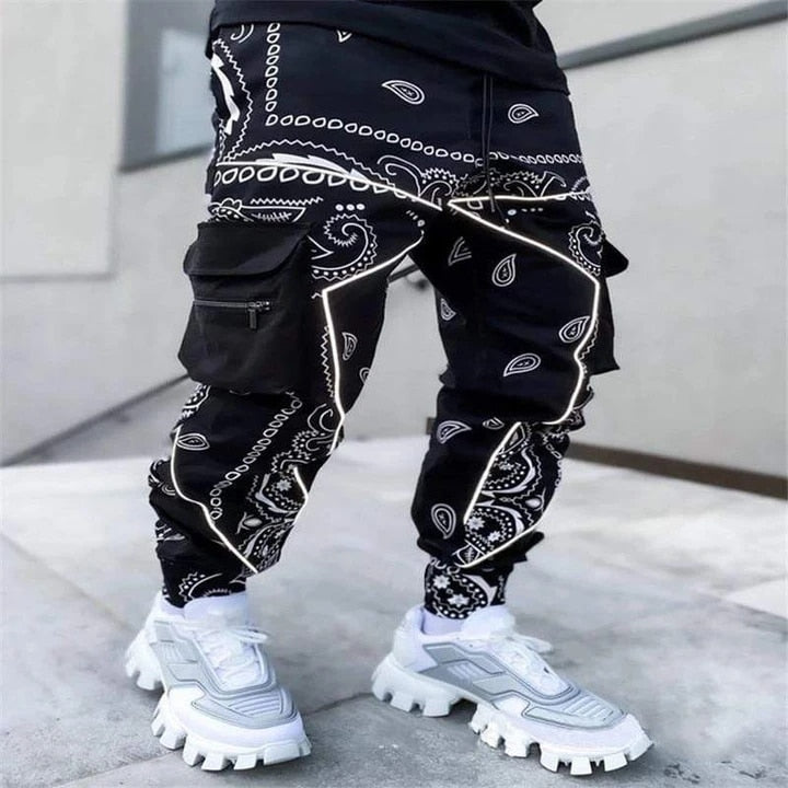 Paisley Oversized Joggers