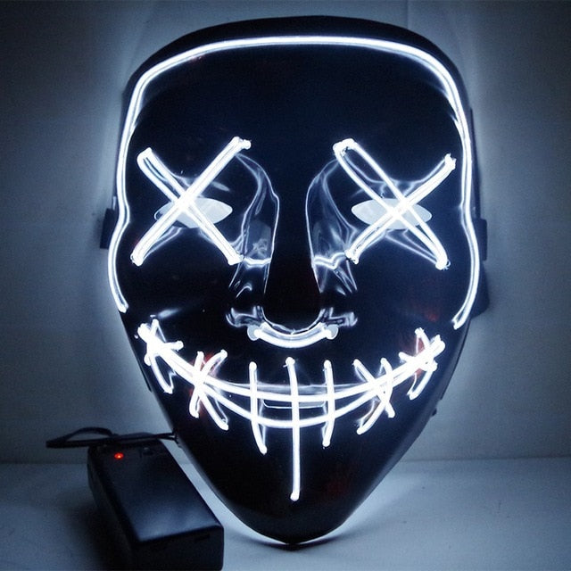 LED Neon Mask - RIGHTOUTFIT
