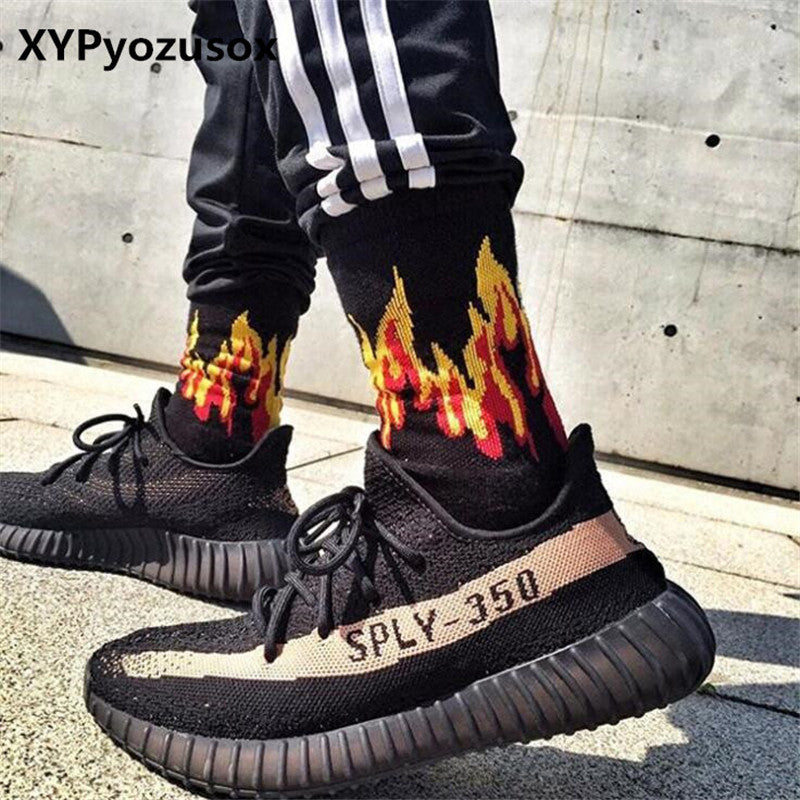 Flame Harajuku Socks - RIGHTOUTFIT