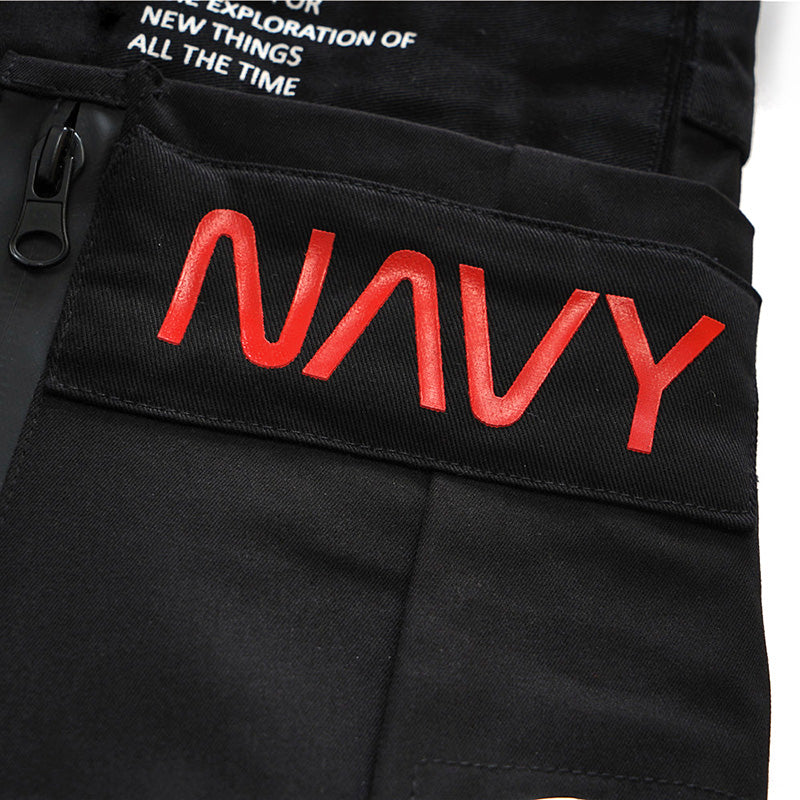 Navy Tech Shorts - RIGHTOUTFIT