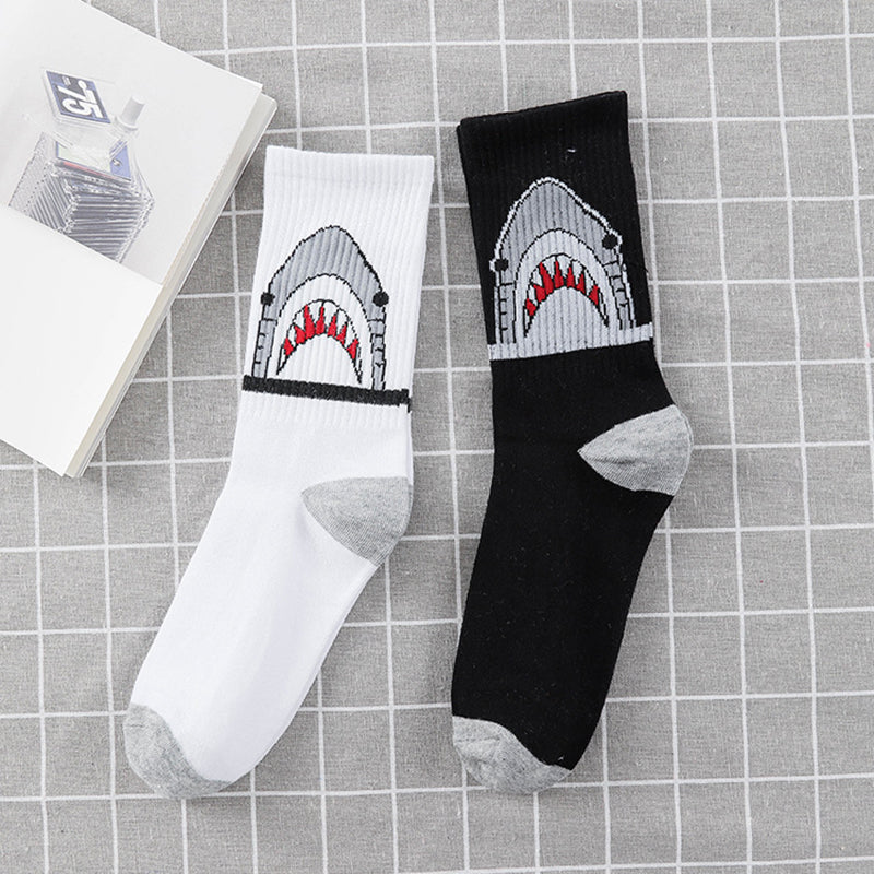 shark month socks - RIGHTOUTFIT