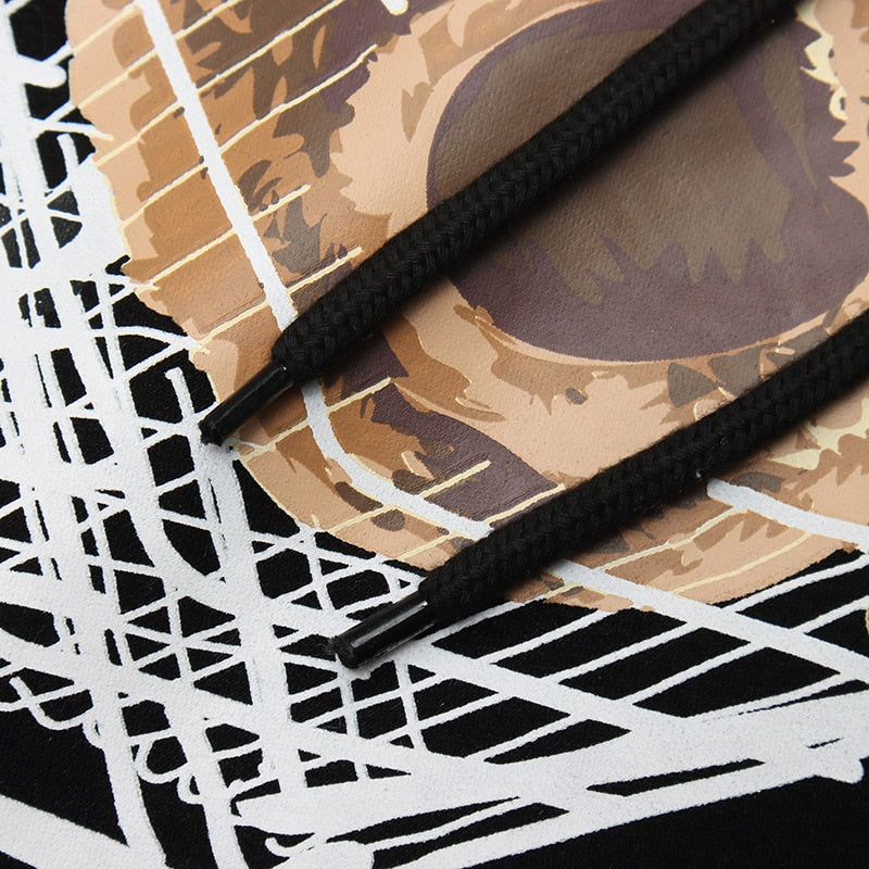 Feeling good Print Hoodie