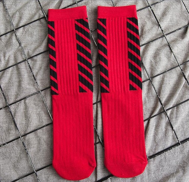 Slash Striped Socks - RIGHTOUTFIT