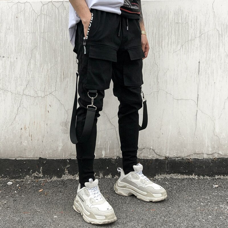 Double Straps Joggers