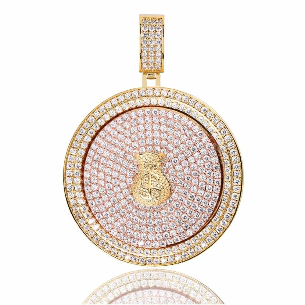 Iced Out Spinner $ Chain - RIGHTOUTFIT