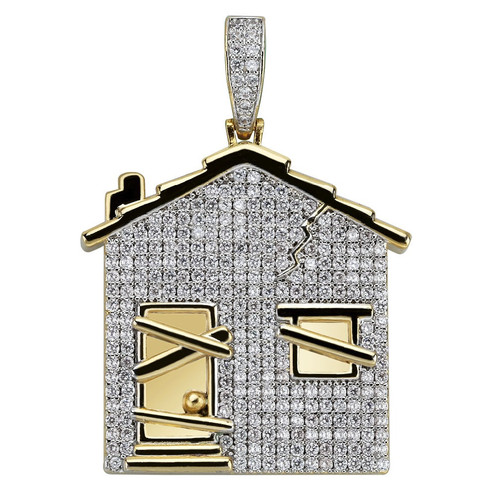 TRAP House Pendant and chain - RIGHTOUTFIT