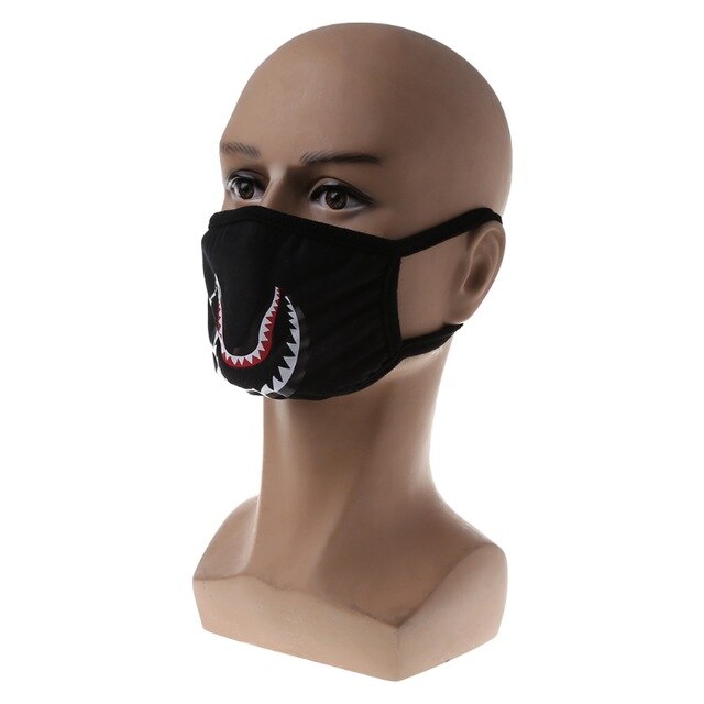 Camouflage Shark mask - RIGHTOUTFIT