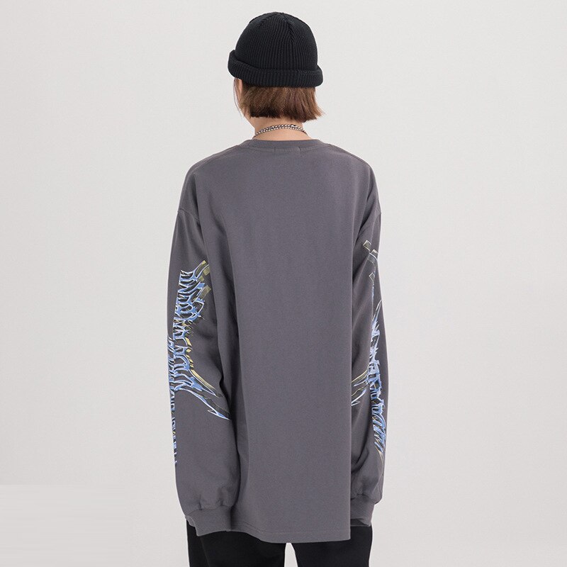 Angel Print Long Sleeve Tees