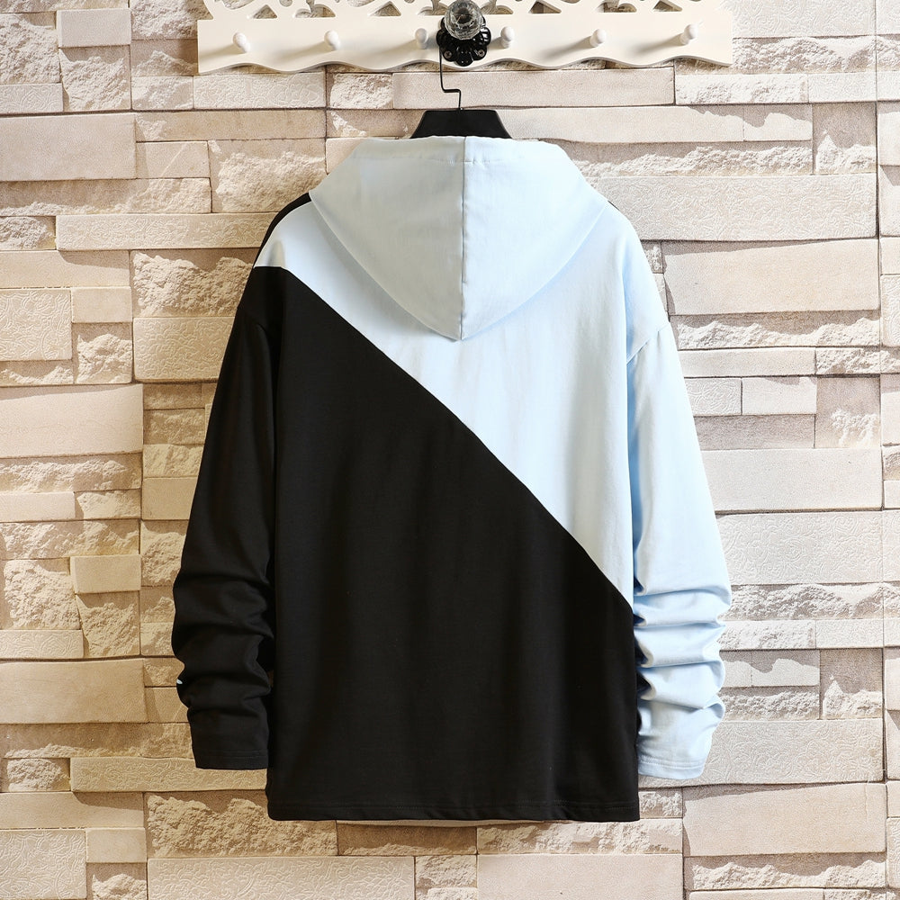 X Pullover Men's Colorblocked Hoodie