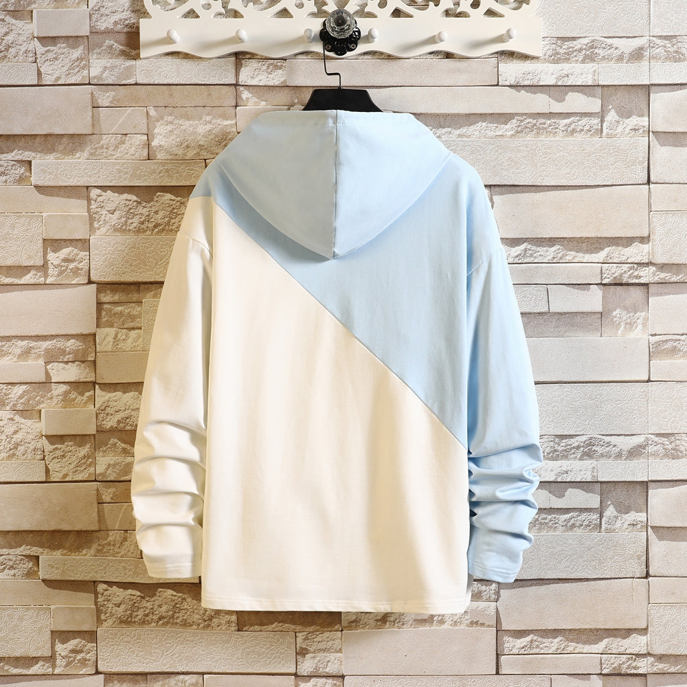 X Pullover Men's Colorblocked Hoodie