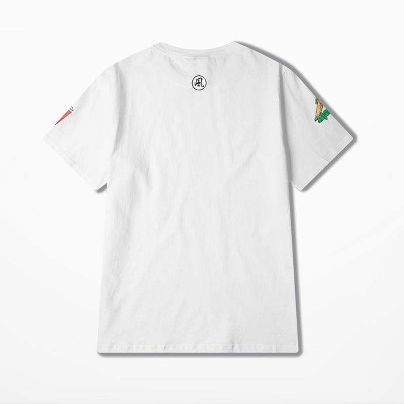 kanji print T-shirt - RIGHTOUTFIT