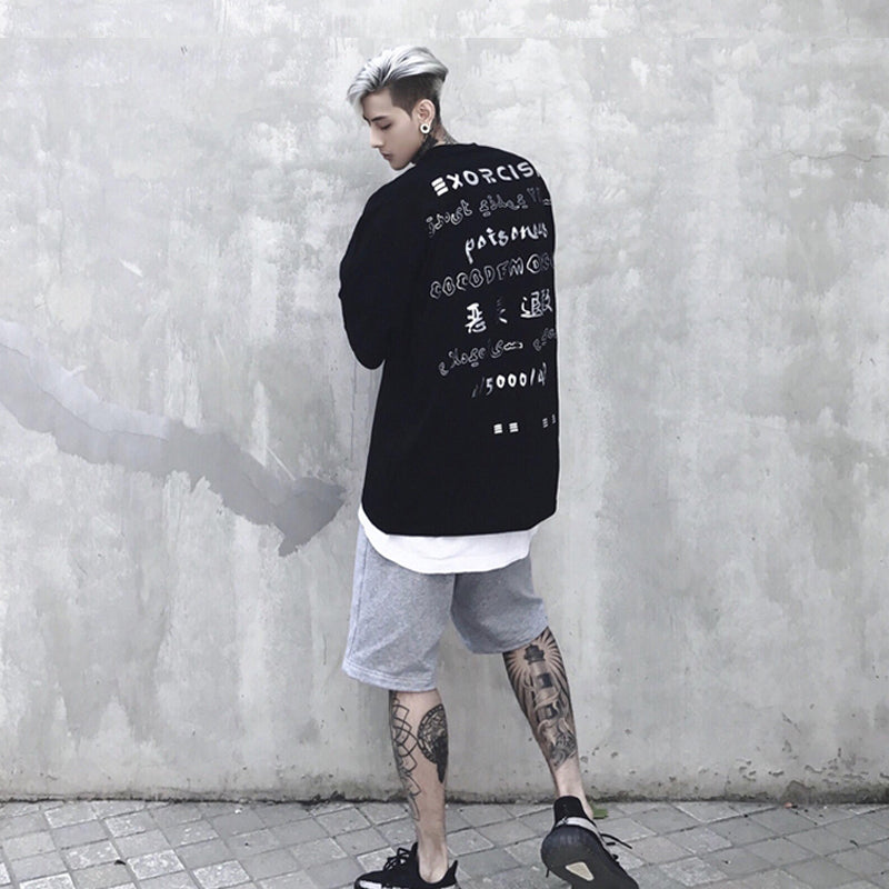 17SS joint letter t-shirt - RIGHTOUTFIT