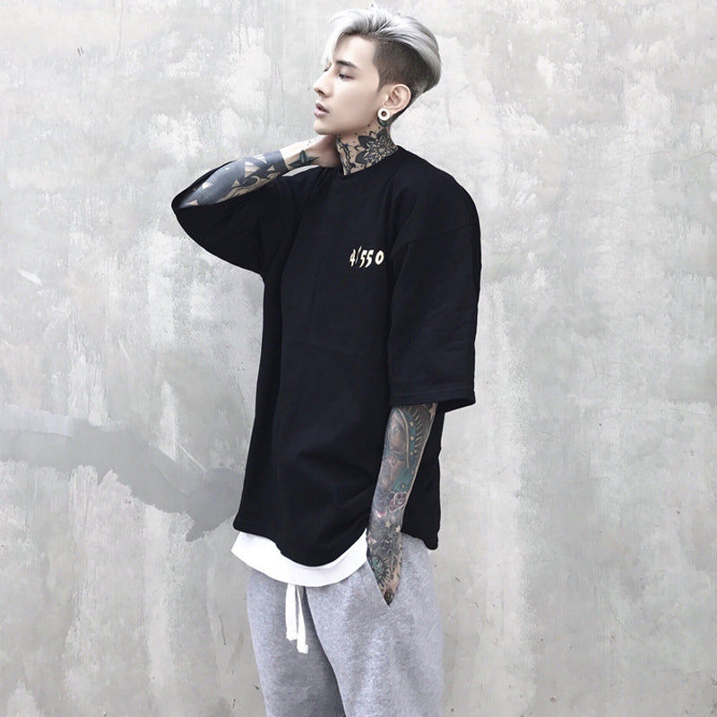 17SS joint letter t-shirt - RIGHTOUTFIT