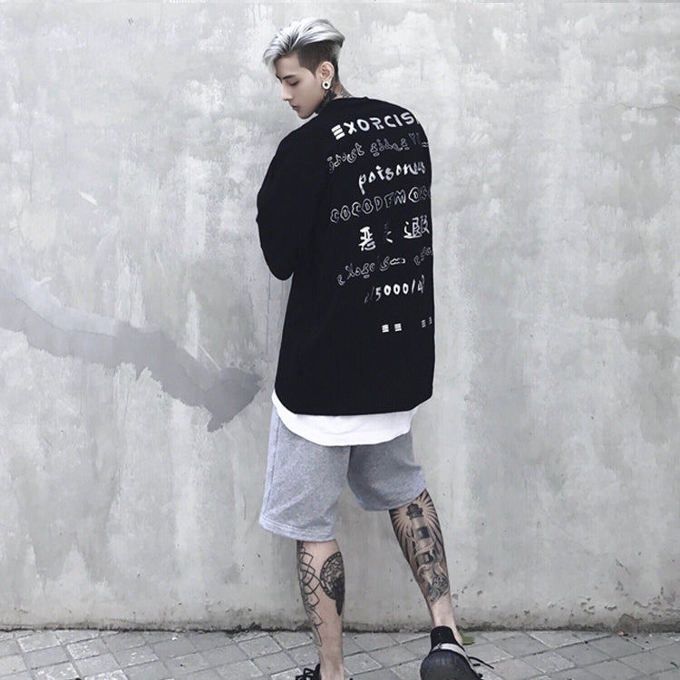 17SS joint letter t-shirt - RIGHTOUTFIT