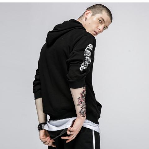 Personality Picture Pullover Hoodie - RIGHTOUTFIT