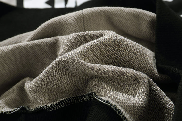 Applique oversized Pullover Hoodies - RIGHTOUTFIT