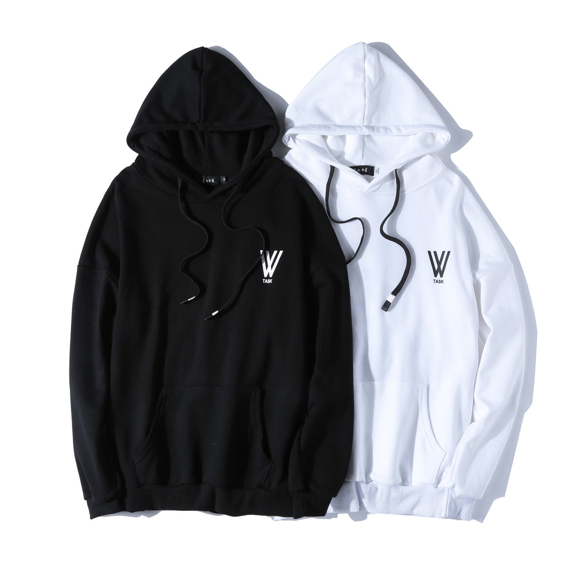 V Rose Embroidery hoodie - RIGHTOUTFIT