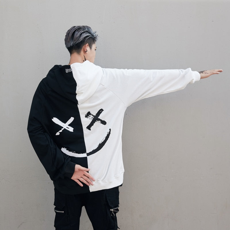 X Smile Hoodie - RIGHTOUTFIT