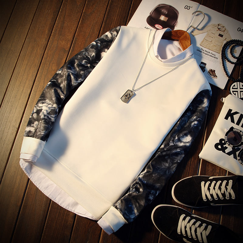 Floral Print Sweatshirt - RIGHTOUTFIT