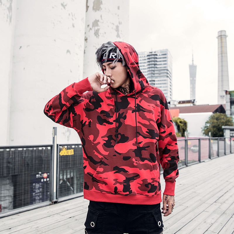 Fashion camo hoodie - RIGHTOUTFIT
