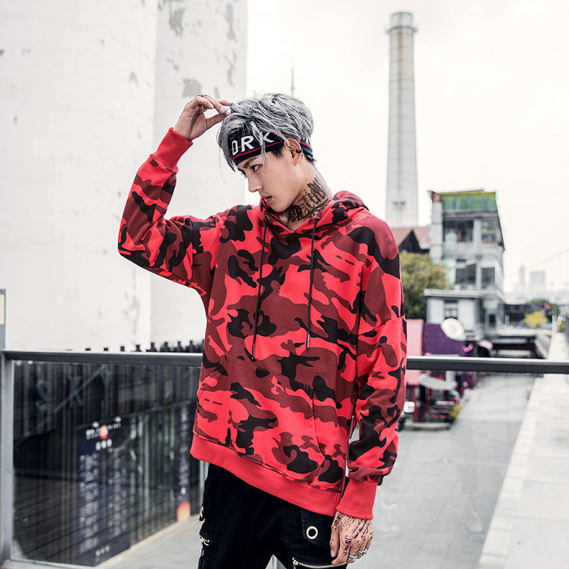 Fashion camo hoodie - RIGHTOUTFIT