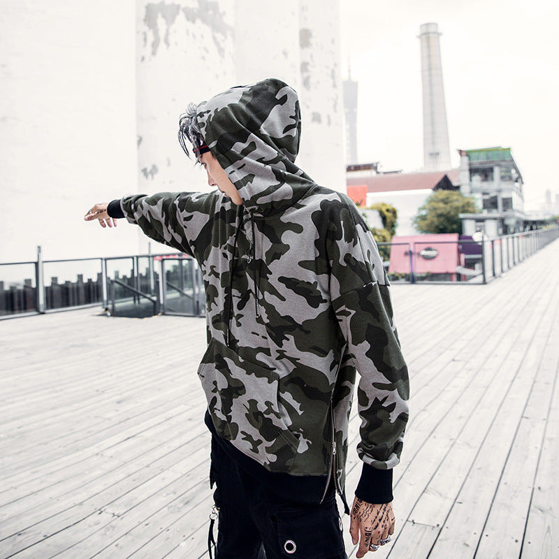 Fashion camo hoodie - RIGHTOUTFIT