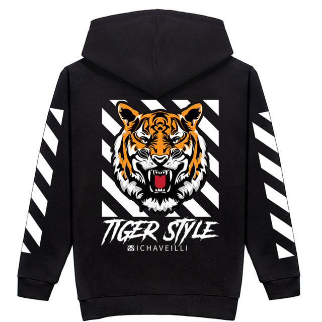 Tiger style hoodie - RIGHTOUTFIT