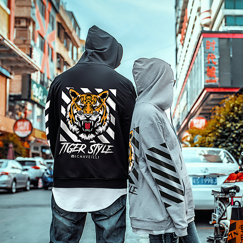Tiger style hoodie - RIGHTOUTFIT
