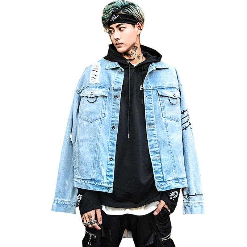 Light Denim jacket - RIGHTOUTFIT