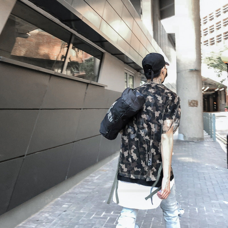 Mens Shirt camouflage shirt - RIGHTOUTFIT