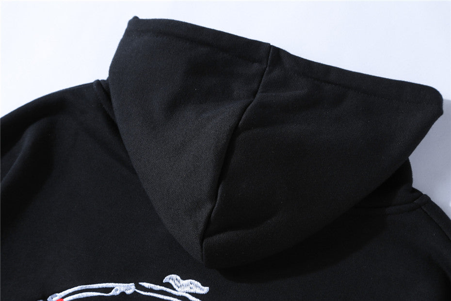 Rose Embroidery star jacket - RIGHTOUTFIT