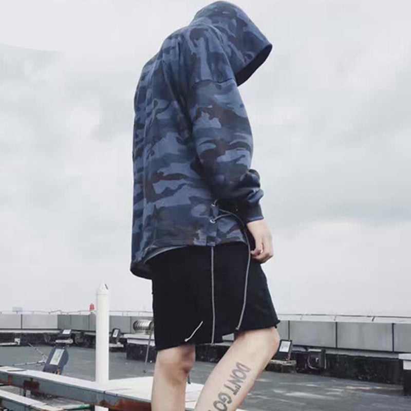 pullover camouflage hoodie - RIGHTOUTFIT