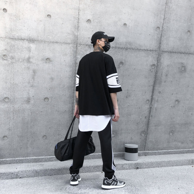 Novelty Letter T-shirt - RIGHTOUTFIT