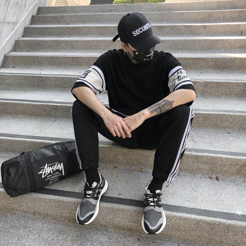 Novelty Letter T-shirt - RIGHTOUTFIT